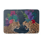 Hot House Leopards | Een paar Badmat (Voorkant)