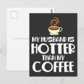 Hot-Husband Funny Married Couple Humor Briefkaart (Voorkant / Achterkant)
