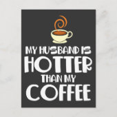 Hot-Husband Funny Married Couple Humor Briefkaart (Voorkant)