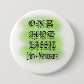 Hot Irish Lassie Button door Brownielocks (Voorkant)