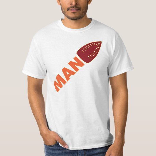 Hot "Iron" man mannen T-shirt (Voorkant)