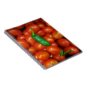 Hot Jalapeno Cool Tomaten Notitieboek (Rechterzijde)