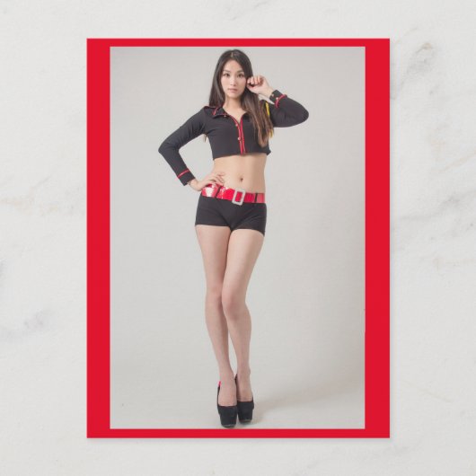 Hot-Japans model foto Briefkaart (Voorkant)