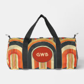 Hot Jazz Kleur & Curves Monogram Duffle Bag Plunjezak (Voorkant)