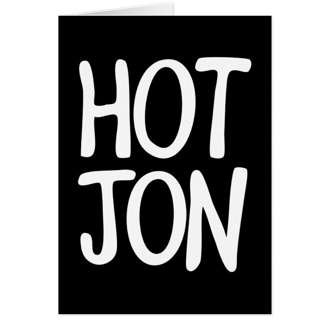 HOT JON (Voorkant)