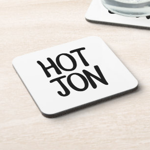 HOT JON BIER ONDERZETTER