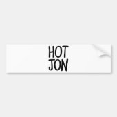 HOT JON BUMPERSTICKER (Voorkant)