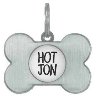 HOT JON HUISDIEREN NAAMPLAATJE