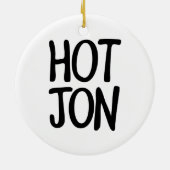 HOT JON KERAMISCH ORNAMENT (Achterkant)