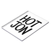 HOT JON NOTITIEBOEK (Linkerzijde)