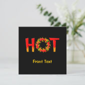 HOT KAART (Staand voorkant)