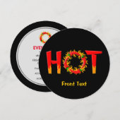 HOT KAART (Voorkant / Achterkant)