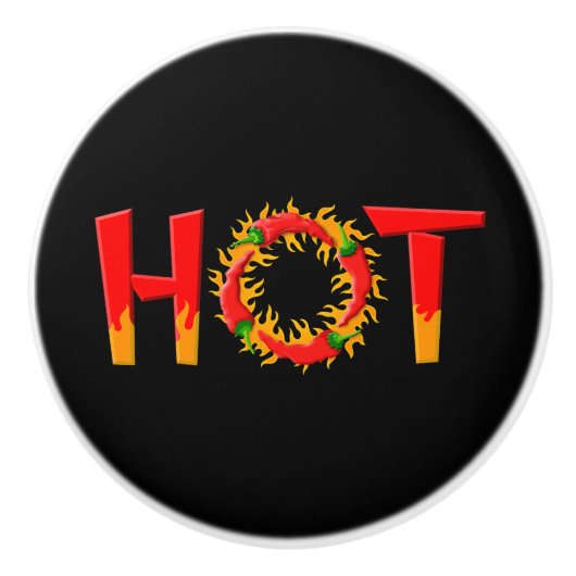 HOT KERAMISCHE KNOP (Voorkant)