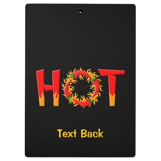 HOT KLEMBORD (Achterkant)