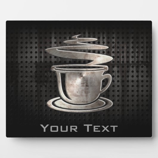 Hot-koffie; kool fotoplaat (Voorkant)