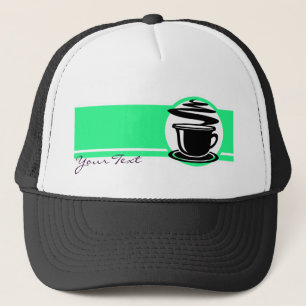 Hot-koffie-ontwerp Trucker Pet