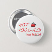 Hot Kool-Aid Julian Smith Ronde Button 5,7 Cm (Voorkant /achterkant)