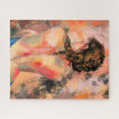 Hot-Lady - Abstract vrouwelijk lichaam - Oorspronk Legpuzzel (Horizontaal)