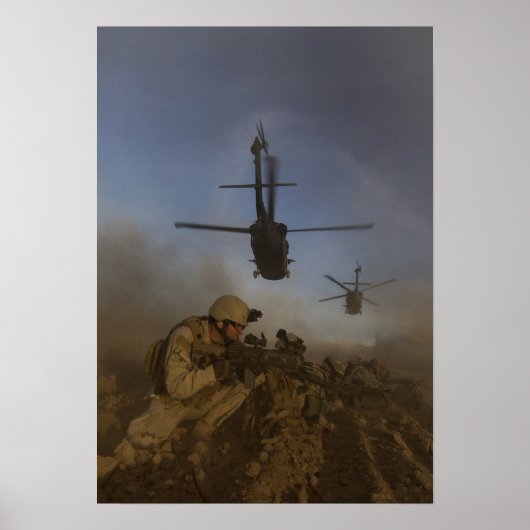 Hot Landing Zone Poster (Voorkant)