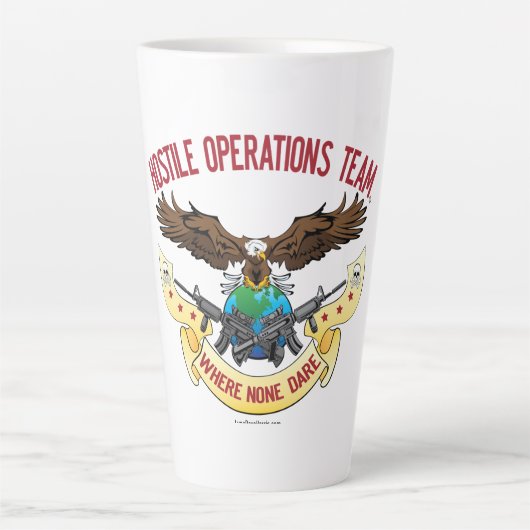 HOT Latte Mok (Voorkant)