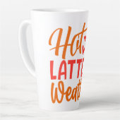 Hot-latte Weather Latte Mok (Linkerhoek)