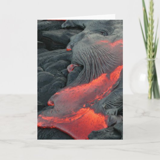 Hot-lava Kaart (Voorkant)