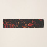 Hot-lava - pas uw eigen laptop aan sjaal<br><div class="desc">Ontplofbare hete lava! Rode,  oranje,  gouden en zwarte abstracte vormgeving. Roteer,  schuif en/of draai het ontwerp om de richting van de draaikollen te veranderen!</div>