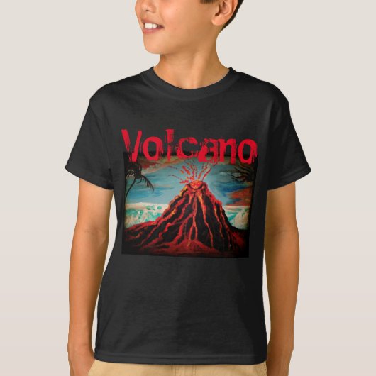 Hot-lava T-shirt (Voorkant)