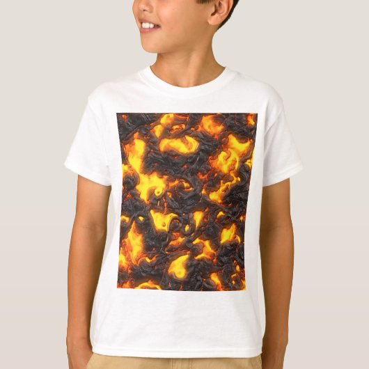 Hot-lava T-shirt (Voorkant)