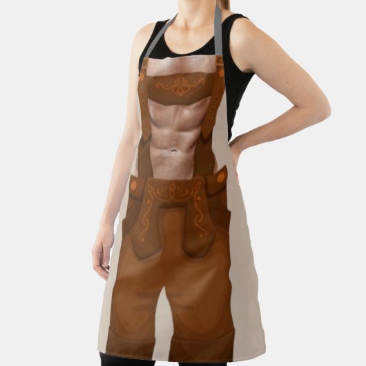 Hot Lederhosen Schort (Insitu)