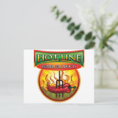Hot-line Pepper-producten Briefkaart (Staand voorkant)
