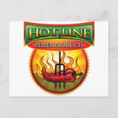 Hot-line Pepper-producten Briefkaart (Voorkant)