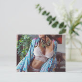 ㋡ ☺ Hot! Lingerie Model briefkaart ㋡ ㋛ ☺ (Staand voorkant)