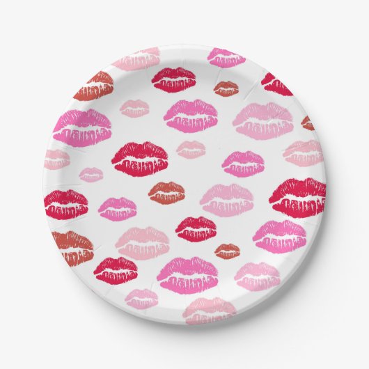 Hot-lips Bord papier (Voorkant)