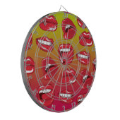 Hot Lips Dartbord (Voorkant Links)