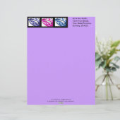 Hot Lips De Blues Briefpapier Gepersonaliseerd Briefhoofd (Staand voorkant)