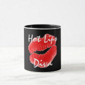 "Hot Lips Diva" Mok -  (Midden)