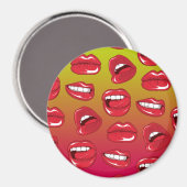 Hot Lips Magneet (Voorkant / Achterkant)