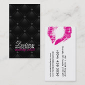 Hot Lips Makeup-Visitekaartjes Visitekaartje (Voorkant / Achterkant)