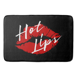 "HOT LIPS" — RUG BADMAT