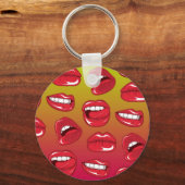 Hot Lips Sleutelhanger (Voorkant)