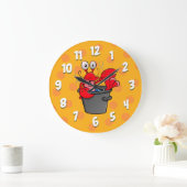Hot-lobster cartoon klok (Huis)