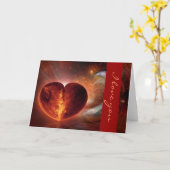 Hot Love + Ik hou van je Kaart (Gele Bloem)