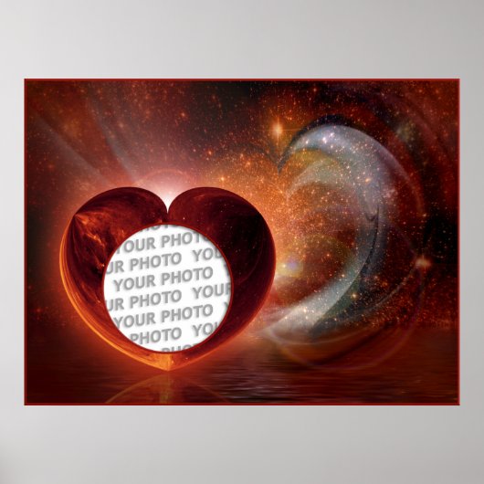 Hot Love - sjabloon Poster (Voorkant)