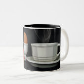 Hot Love Tweekleurige Koffiemok (Voorkant rechts)