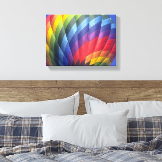 Hot-luchtballon (4) canvas afdruk (Insitu (Slaapkamer))