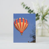 Hot-luchtballon (7) briefkaart (Staand voorkant)