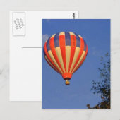Hot-luchtballon (7) briefkaart (Voorkant / Achterkant)