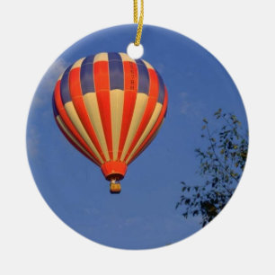 Hot-luchtballon (7) keramisch ornament