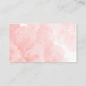 Hot-luchtballon Baby shower, luieraffle Informatiekaartje (Achterkant)